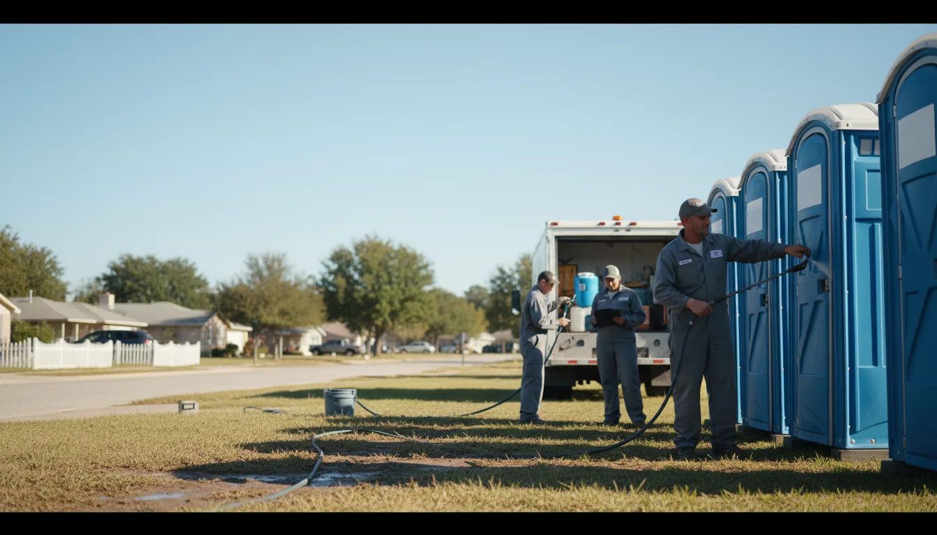 Long-Term Portable Toilet Rental in Lexington, AL near me